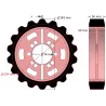Rouleau n° 320 – rouleau d'entraînement en acier-caoutchouc Ø263 mm, pas 40 mm, pour machines Grimme | OEM Grimme 076.04048 | fabricant KiJ
