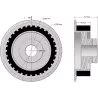 Rouleau n° 334 – rouleau Ø220 mm pour machines Wuhlmaus | fabricant KiJ