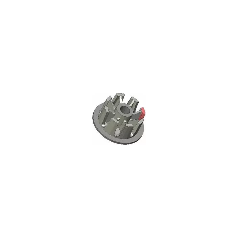 Rouleau n° 27 – rouleau de guidage en fonte Ø103 mm pour arracheuse de pommes de terre Anna Z644 | OEM Anna 5644-60-005, 090.60.013.02 | fabricant KiJ