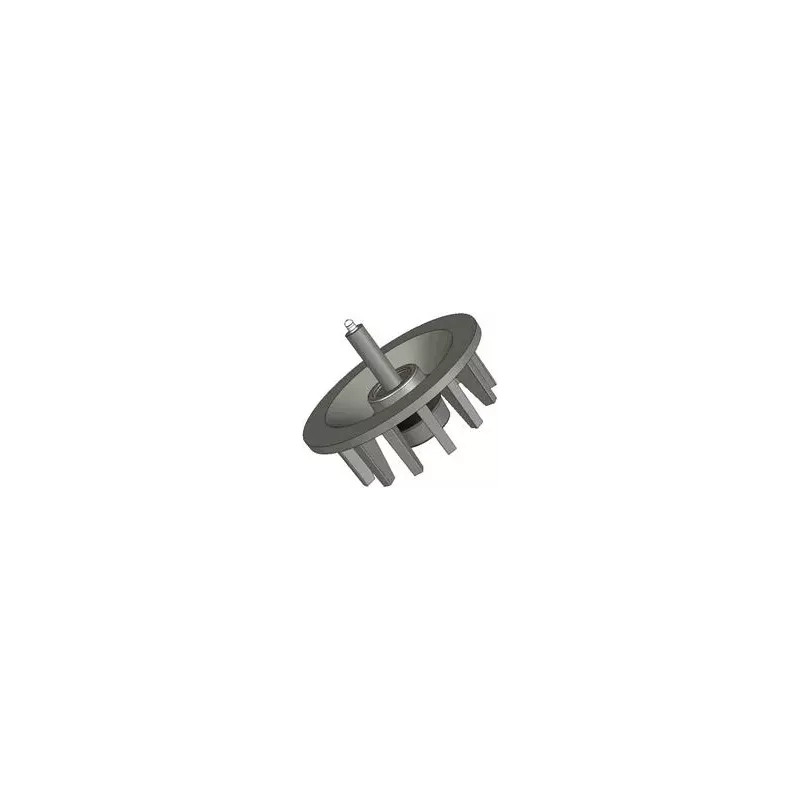 Rouleau n° 41 – rouleau de renvoi en fonte Ø172 mm, pas 40 mm, pour machines Stoll | OEM Stoll 0071590, 0190550 | fabricant KiJ
