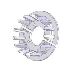 Rouleau n° 52 – rouleau d'entraînement en fonte Ø178 mm, pas 40 mm, pour machines Grimme | OEM Grimme 006.00031 | fabricant KiJ