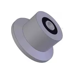 Rouleau n° 59 – rouleau de renvoi en acier Ø80 mm pour machines Reekie | OEM Reekie RSS1138 | fabricant KiJ