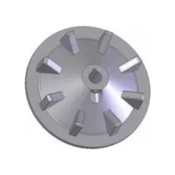 Rouleau n° 74 – rouleau d'entraînement en fonte Ø248 mm, pas 50 mm, pour arracheuse de pommes de terre Anna | OEM Anna 564551003 | fabricant KiJ
