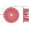 Rouleau n° 76 – rouleau d'entraînement en fonte Ø158 mm | fabricant KiJ