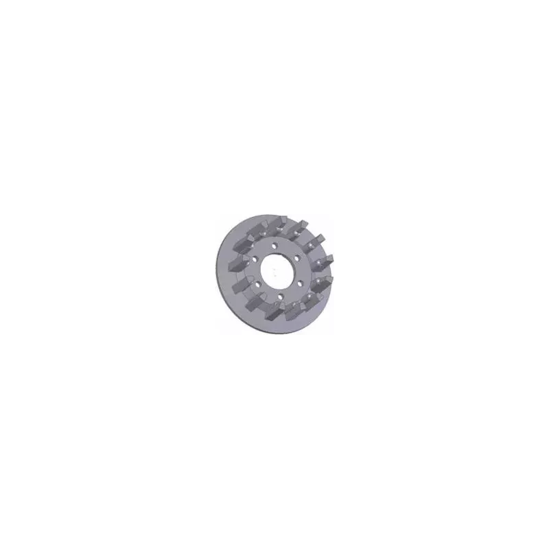 Rouleau n° 78 – rouleau d'entraînement en fonte Ø170 mm, pas 44 mm, pour arracheuse de pommes de terre Bolko Z-643 | fabricant KiJ