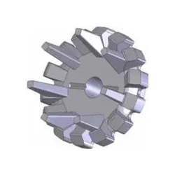 Rouleau n° 79 – rouleau d'entraînement en fonte Ø195 mm, pas 40 mm, pour arracheuse de pommes de terre Anna | OEM Anna 564538002 | fabricant KiJ