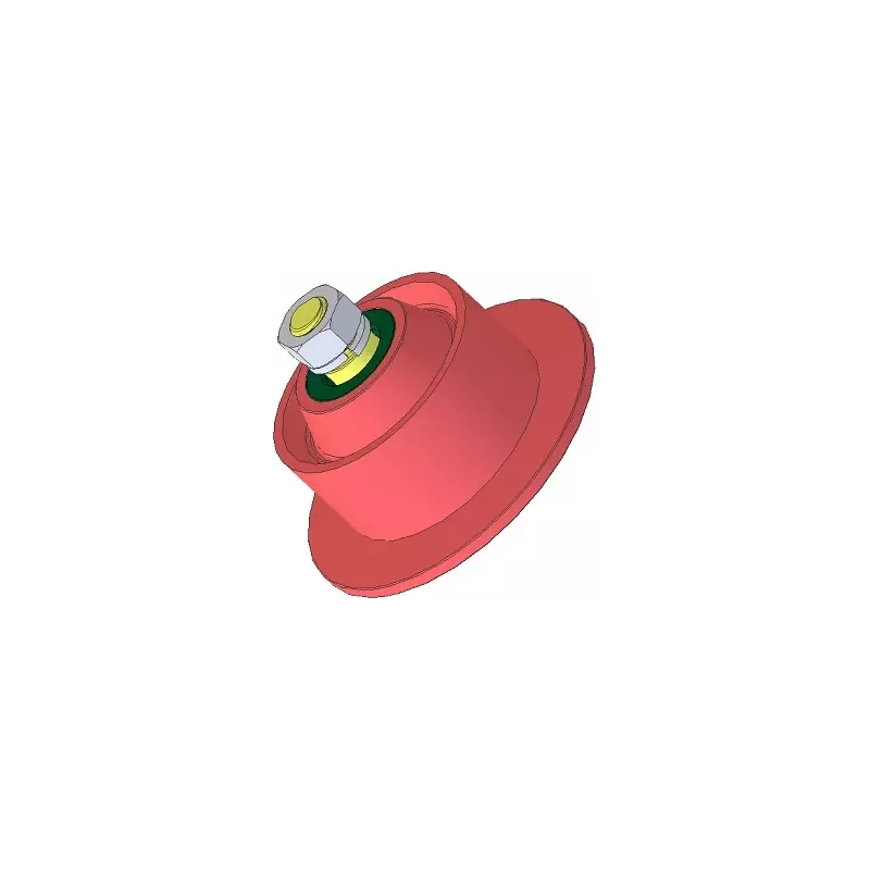 Rouleau n° 82 – rouleau de renvoi Ø100 mm pour arracheuse de pommes de terre Anna Z644 | OEM Anna 5644-21-025, 5644-60-022 | fabricant KiJ