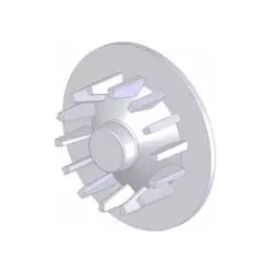 Rouleau n° 84 – rouleau d'entraînement en fonte Ø172 mm, pas 40 mm, pour machines Stoll | OEM Stoll 0519040, 0519030 | fabricant KiJ