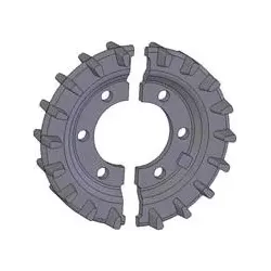 Rouleau n° 87 – rouleau d'entraînement en fonte pour arracheuse Z-609 | OEM 5609110100 | fabricant KiJ