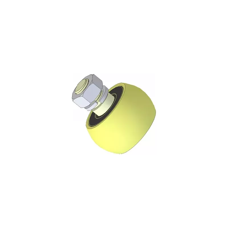 Rouleau n° 90 – rouleau en fonte Ø72 mm pour machines Wuhlmaus | OEM Wuhlmaus 5644-33-002, 000.03.005.00 | fabricant KiJ