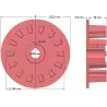 Rouleau n° 99 – rouleau d'entraînement Ø185 mm | fabricant KiJ