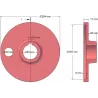 Rouleau n° 120 – rouleau de renvoi en fonte Ø204 mm pour machines Grimme | OEM Grimme 006.00538 | fabricant KiJ