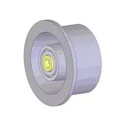 Rouleau n° 121 – rouleau porteur Ø128 mm pour machines Grimme | OEM Grimme 200.49508 | fabricant KiJ