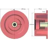 Rouleau n° 121 – rouleau porteur Ø128 mm pour machines Grimme | OEM Grimme 200.49508 | fabricant KiJ