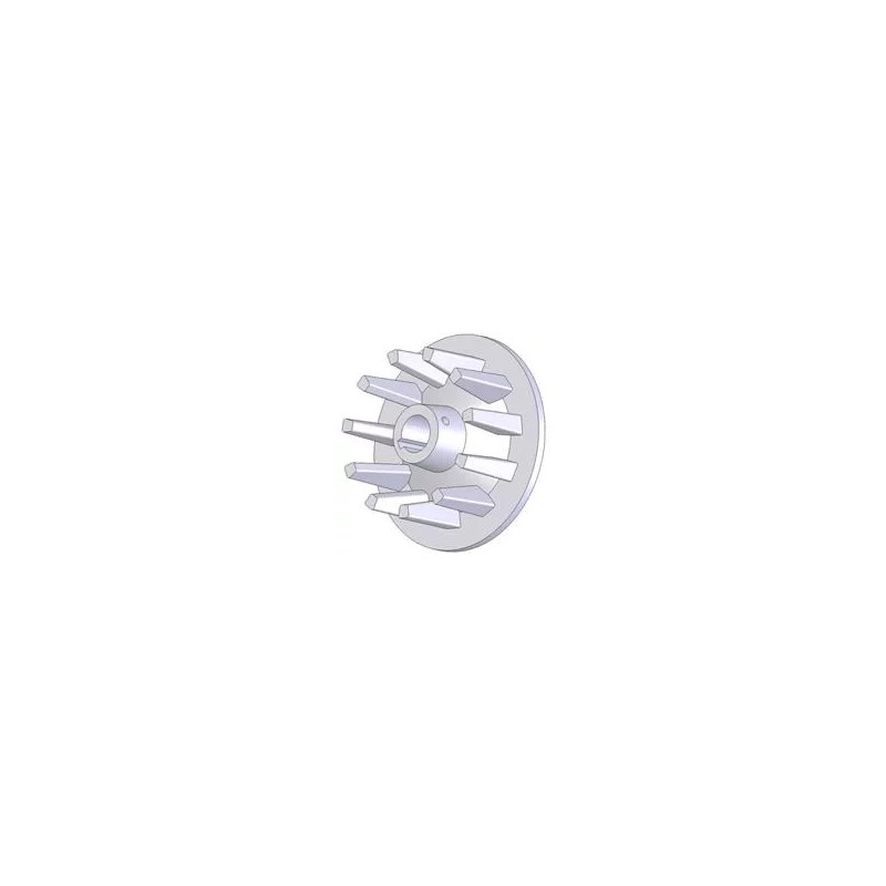Rouleau n° 131 – rouleau d'entraînement en fonte Ø145 mm, pas 44 mm, pour machines Grimme | OEM Grimme 006.00077, 006.00076 | fabricant KiJ