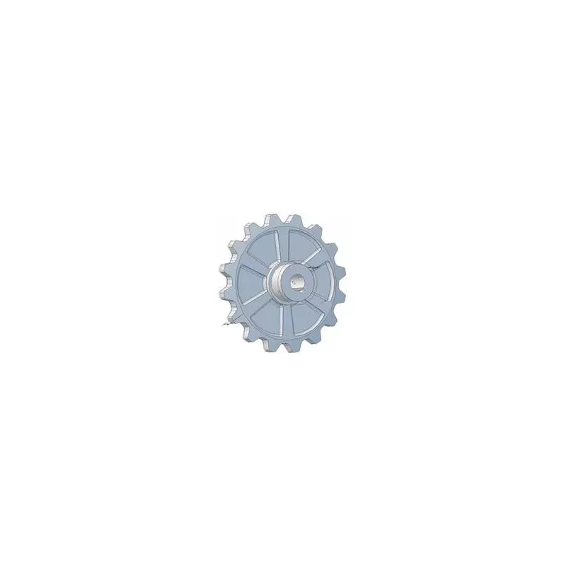 Rouleau n° 173 – roue dentée en fonte Ø210 mm pour machines Hassia | fabricant KiJ