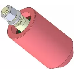 Rouleau n° 199 – rouleau de guidage Ø68 mm pour machines Grimme | OEM Grimme 200.06349 | fabricant KiJ
