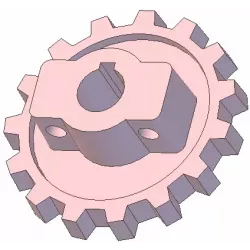Rouleau n° 201 – rouleau en fonte Ø124 mm | OEM 5642-63-050, 5642-63-049, 000.10.009.00 | fabricant KiJ