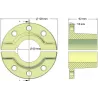 Rouleau n° 226 – moyeu de rouleau en fonte pour machines Grimme | OEM Grimme 003.00024 | fabricant KiJ
