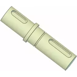 Rouleau n° 250 – axe en acier Ø25 mm pour machines Grimme | OEM Grimme 031.02132 | fabricant KiJ
