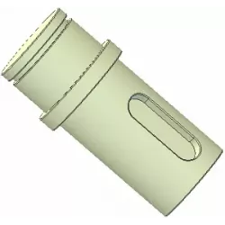 Rouleau n° 251 – axe en acier pour machines Grimme | OEM Grimme 031.02190 | fabricant KiJ