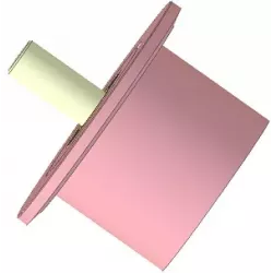 Rouleau n° 292 – rouleau porteur en acier Ø90 mm pour machines Dewulf | OEM Dewulf 2660004B | fabricant KiJ