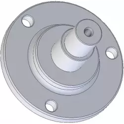 Rouleau n° 300 – moyeu de rouleau en acier Ø50 mm pour machines Dewulf | OEM Dewulf 7010914 | fabricant KiJ