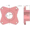 Rouleau n° 307 – moyeu de rouleau en acier pour machines Dewulf | OEM Dewulf 7023082 | fabricant KiJ