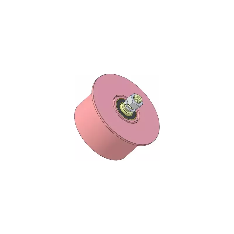 Rouleau n° 328 – rouleau de renvoi en acier Ø150 mm pour machines Sandei | OEM Sandei K0015 | fabricant KiJ