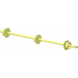 Rouleau n° 336 – rouleau Ø174 mm, pas 32 mm | fabricant KiJ
