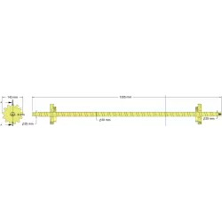 Rouleau n° 337 – rouleau Ø143 mm, pas 28 mm | fabricant KiJ