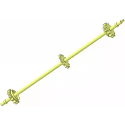 Rouleau n° 341 – rouleau Ø172 mm, pas 36 mm | fabricant KiJ