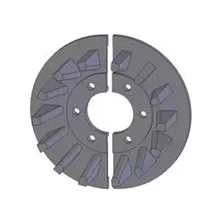 Rouleau n° 344 – rouleau Ø210 mm | OEM 252013600 | fabricant KiJ