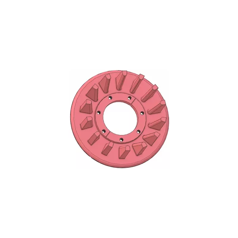 Rouleau n° 345 – rouleau d'entraînement Ø210 mm pour machines Holmer | OEM Holmer 1057024784 | fabricant KiJ