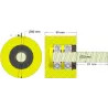 Rouleau n° 283 – rouleau porteur en plastique Ø80 mm pour machines Dewulf | OEM Dewulf 2660001B | fabricant KiJ
