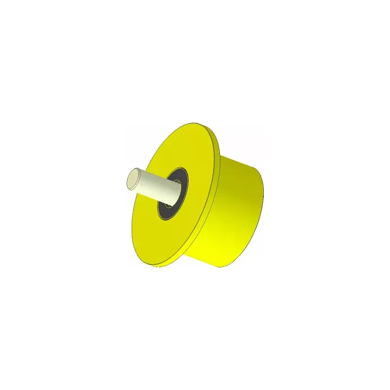 Rouleau n° 289 – rouleau porteur en plastique Ø90 mm pour machines Dewulf | OEM Dewulf 2660012A | fabricant KiJ