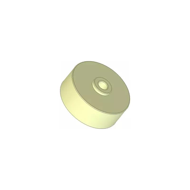 Rouleau n° 295 – rouleau porteur en plastique Ø80 mm pour machines Dewulf | OEM Dewulf 2660222 | fabricant KiJ
