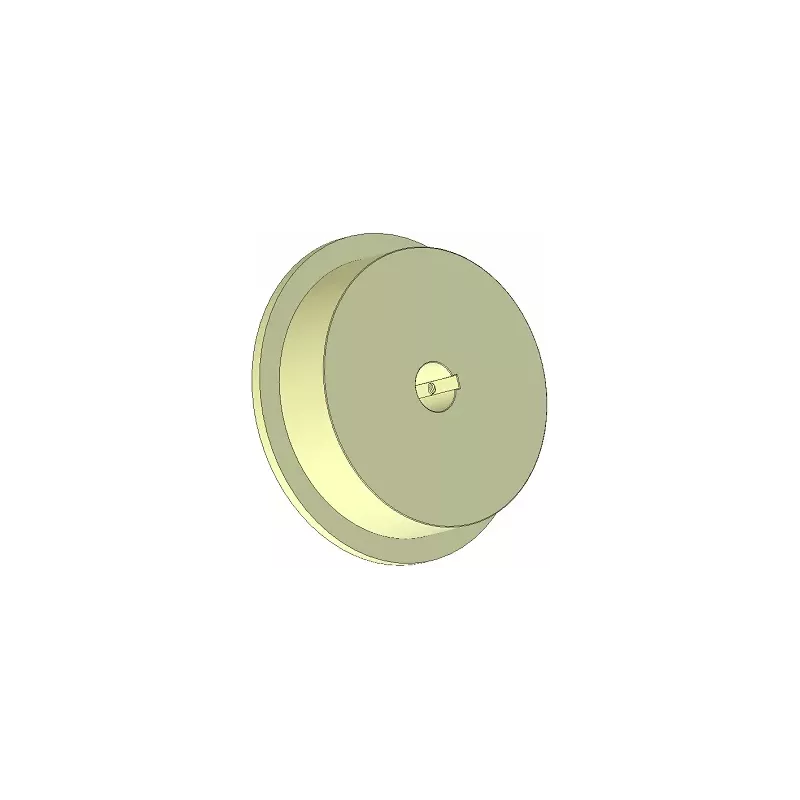 Rouleau n° 303 – rouleau d'entraînement en plastique Ø170 mm pour machines Ploeger | OEM Ploeger 2660222 | fabricant KiJ