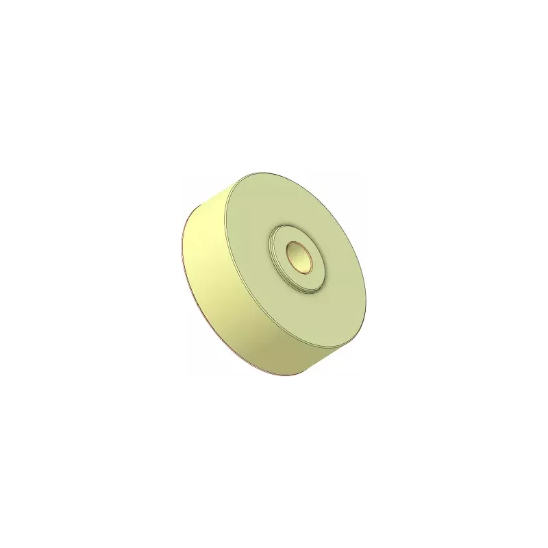 Rouleau n° 329 – rouleau porteur en plastique Ø80 mm pour machines Sandei | OEM Sandei 81D14 | fabricant KiJ