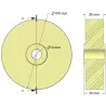 Rouleau n° 330 – rouleau en plastique Ø100 mm pour machines Sandei | fabricant KiJ
