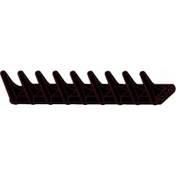 Palette en caoutchouc 9 dents – palette fabriquée par KiJ | OEM 208036, 208011 | fabricant KiJ