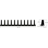 Palette en caoutchouc 11 dents – palette fabriquée par KiJ | OEM 206110 | fabricant KiJ