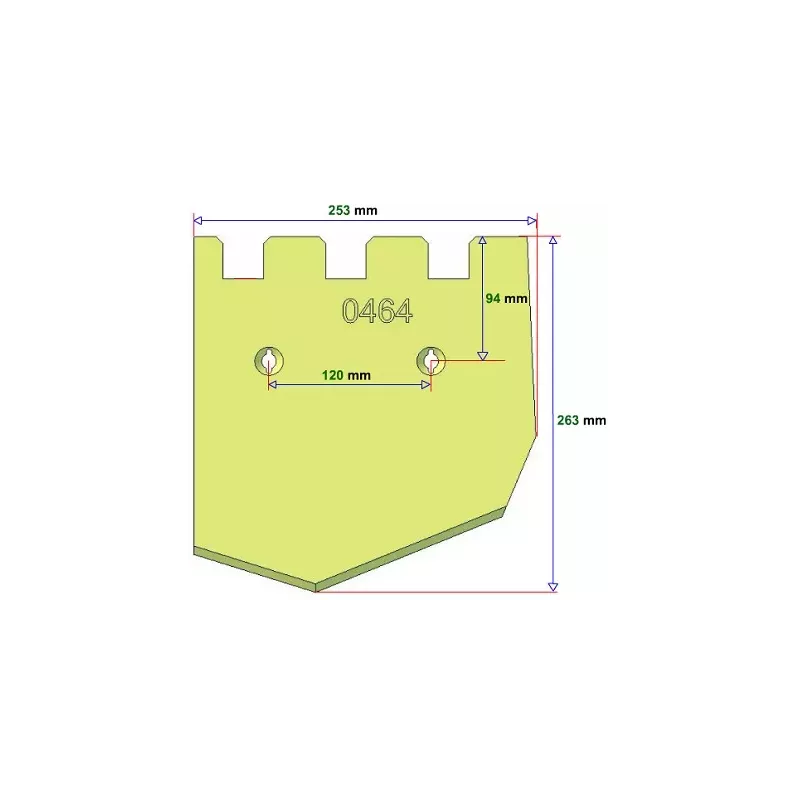 Soc gauche 6-253-263L – soc pour arracheuses de pommes de terre Grimme | OEM Grimme 089.00464 | fabricant KiJ