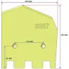 Soc droit 6-235-265P – soc pour arracheuses de pommes de terre Grimme | OEM Grimme 089.00357 | fabricant KiJ