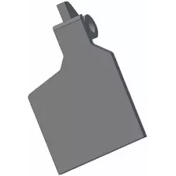 Volet de soc 6-65-110P pour arracheuse de pommes de terre Grimme | OEM Grimme 001.00247 | fabricant KiJ