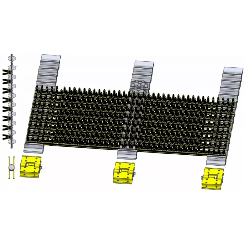 Tapis à fanes SE 75/85-55 sur 3 courroies V – tapis pour arracheuse de pommes de terre Grimme SE 75/85-55 | fabricant KiJ
