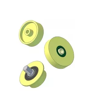 Rouleaux en plastique